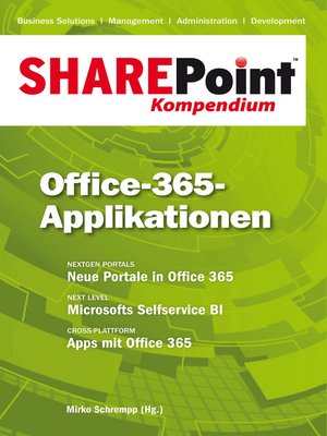 cover image of SharePoint Kompendium--Bd. 10